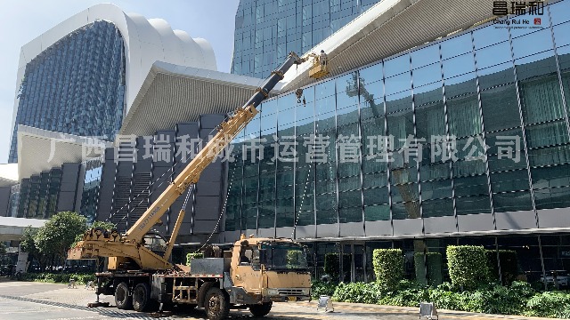 南宁会展豪生酒店外墙清洗（2022）